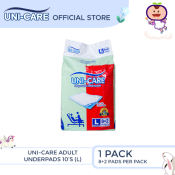Uni-care Disposable Underpads 8+2  Pack of 1