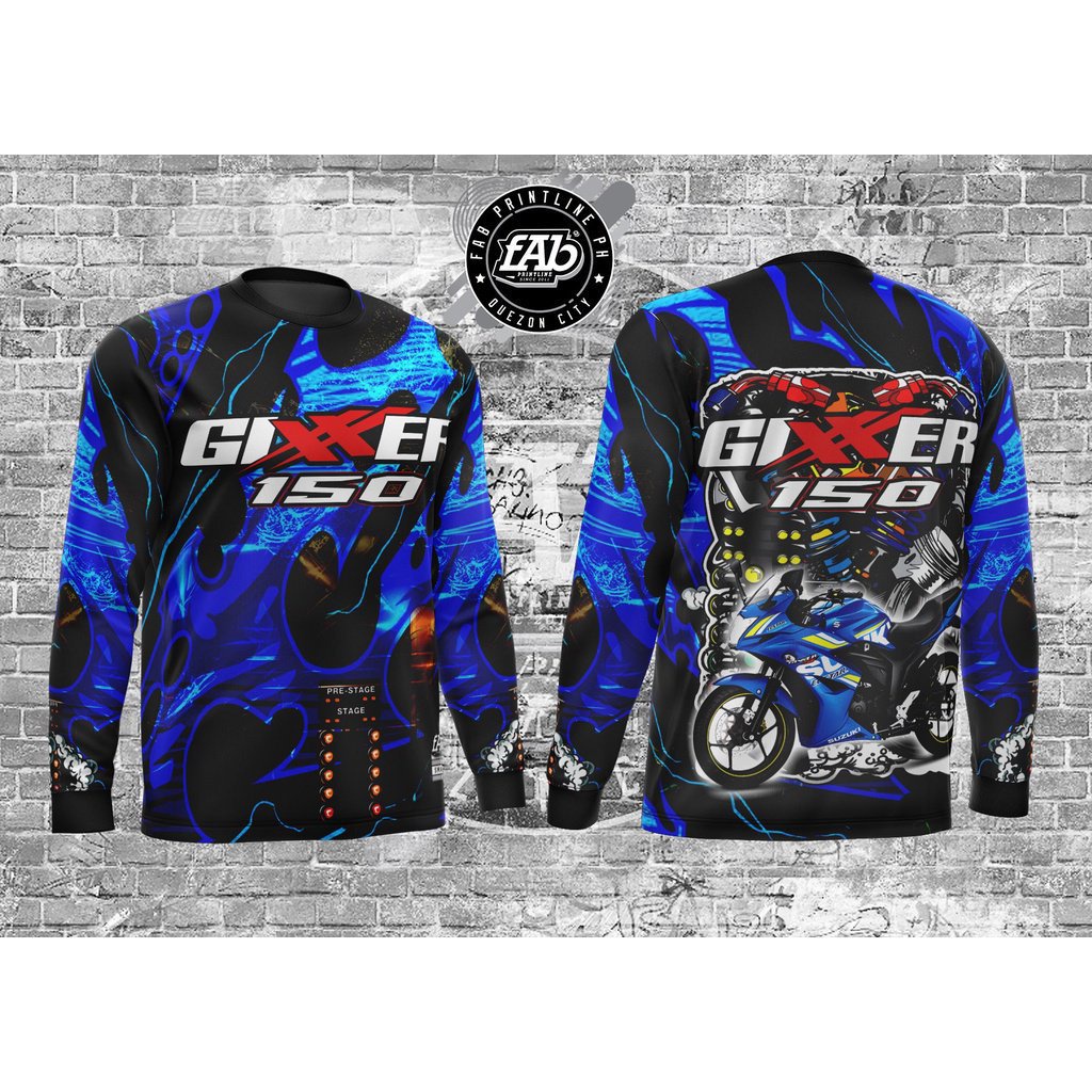 In stock] 2023 design Ecstar Suzuki full Sublimation Dry-fit Motorcycle  Jersey3D Jersey Printed Jersey full Sublimation LONG Sleeve T-Shirt，Contact  the seller for personalized customization of the name