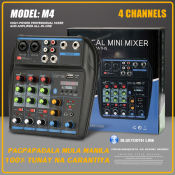 Yamaha M4 Professional Audio Mixer with Bluetooth/USB/MP3 Playback