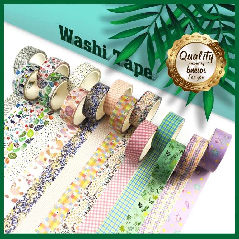 5 PCS Kawaii Washi Tapes Set Stickers Scrapbooking Supplies