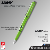 LAMY Safari Fountain Pen  Fine Nib