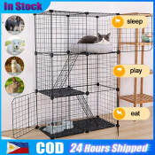 BIAZE Stackable Cat Cage - Easy Assemble, Multi-layer Design