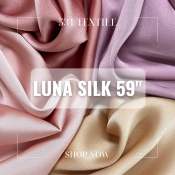 Luna Luxury Silk Twill Fabric - Perfect for Dresses and Robes