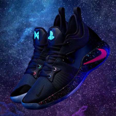PG2 Paul George PE Playstation basketball shoes with Led Lights Men and boys sneakers