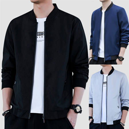 HUILISHI High quality Korean bomber men's jacket