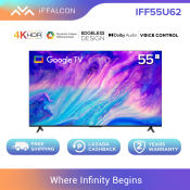 iFFALCON 55 Inch 4K HDR Google TV - 55U62