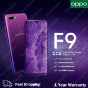 OPPO F9 Cellphone 8GB RAM+ 256GB ROM Full-screen Smartphone