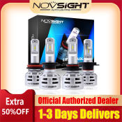 NOVSIGHT LED Car Headlight Bulb Kit - Hi/Lo Beam, 6500K