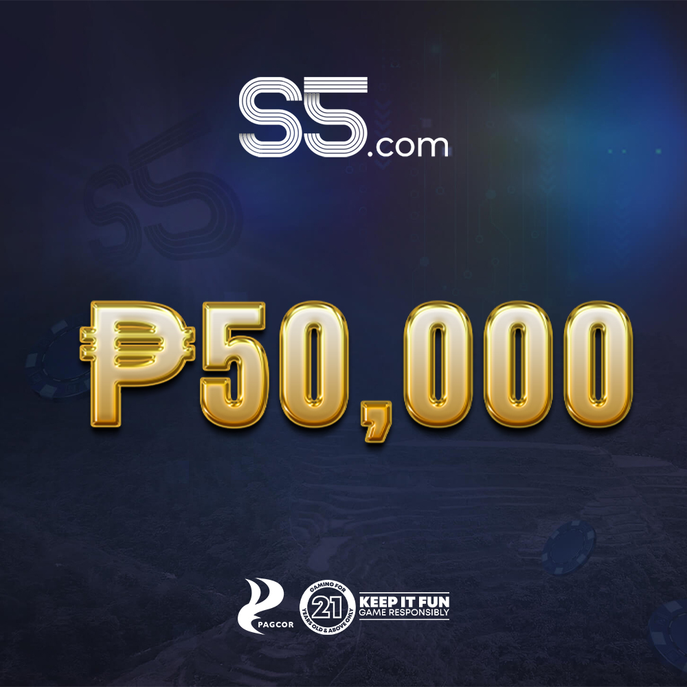 S5 Casino - ₱50,000 Casino Load - S5.COM