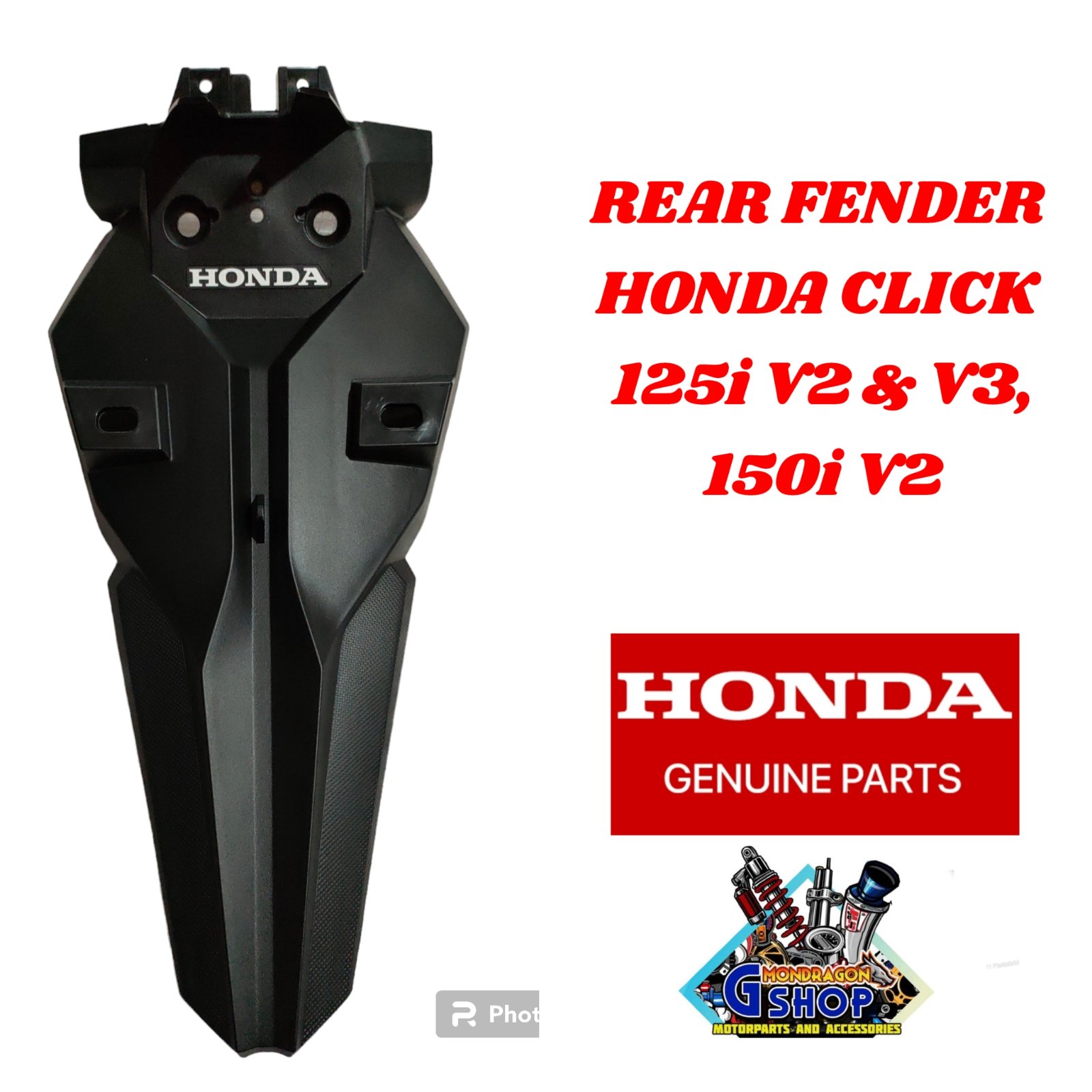 COVER INNER LOWER (DIBDIB) HONDA CLICK 125I V2 (81141-K60-B60ZA