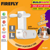 BUILDMATE Firefly Foldable Fan: Portable, Rechargeable, and Original