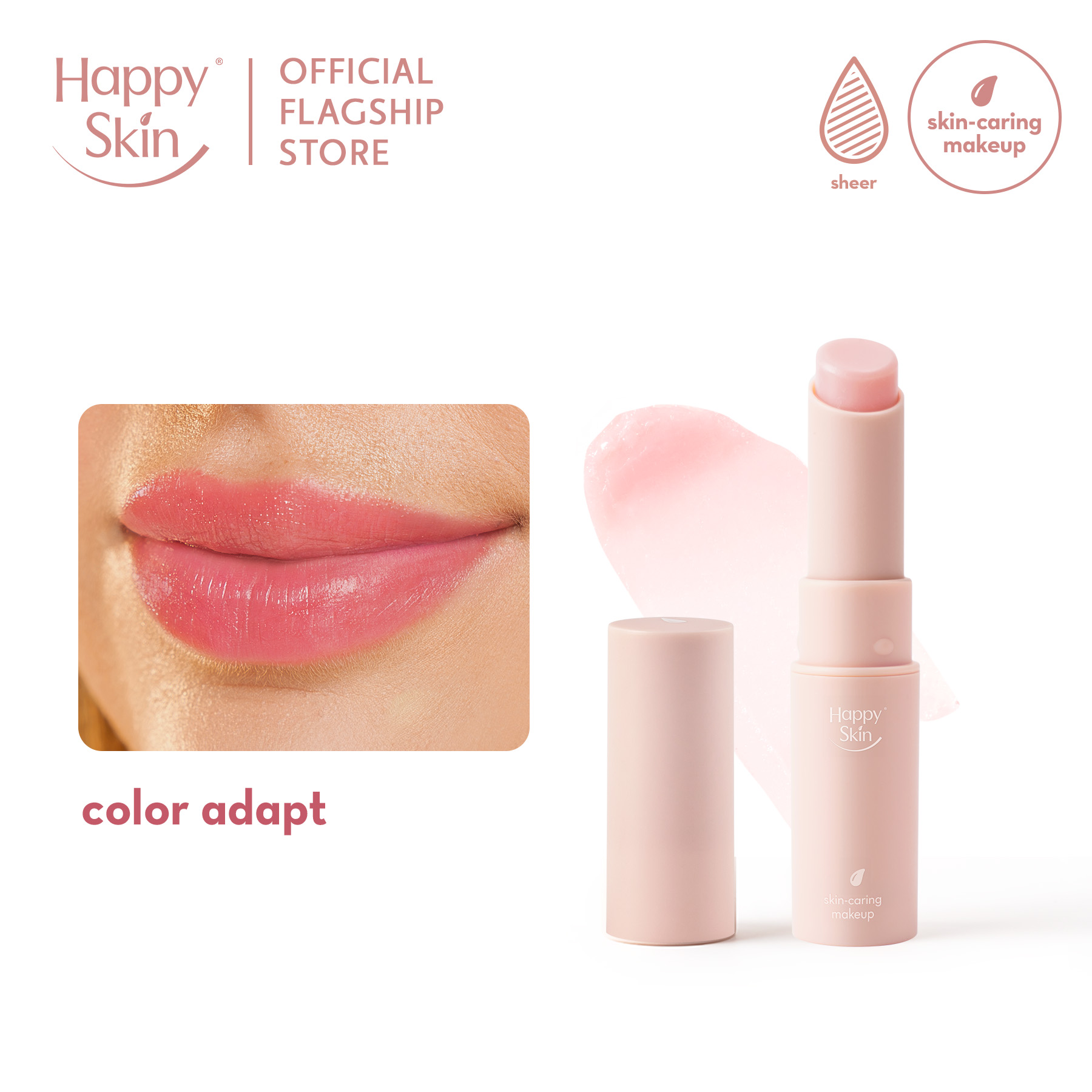 Discount on Happy Skin  shoes - SKU: Happy Skin Lip Slip in Color Adapt