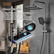 FPX 2023 Shower Set with LCD Display and Light Strip