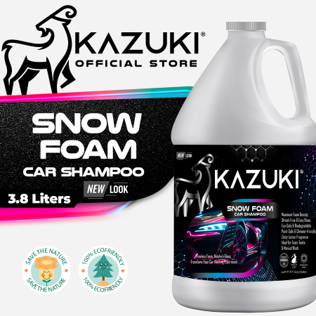 Kazuki Pink Foam Wash for Cars and More