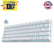 RK61 Tri-Mode RGB Mechanical Keyboard - White (Royal Kludge)