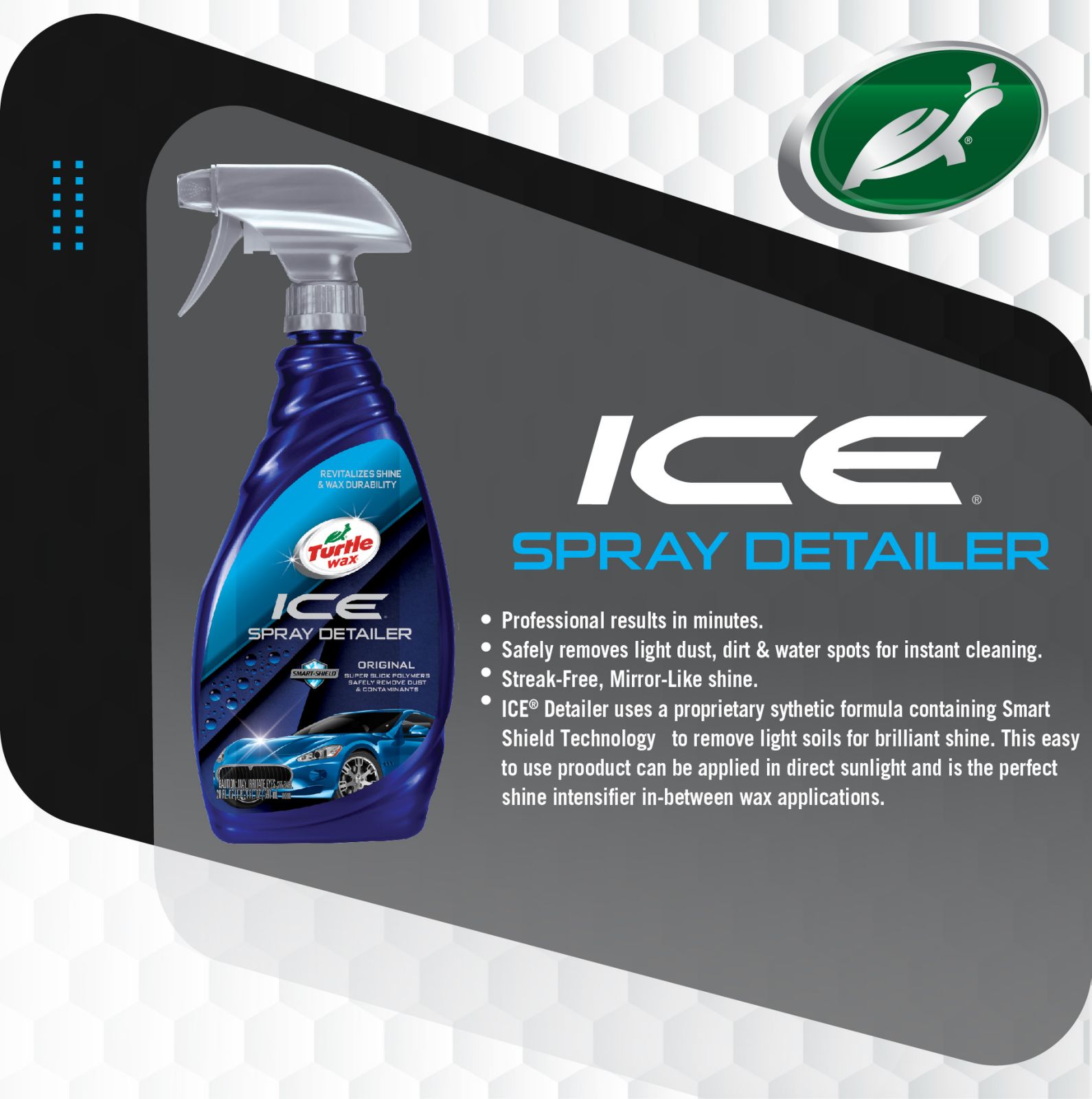 Turtle Wax ICE Synthetic Spray Wax (20 oz.) - Pack of 6
