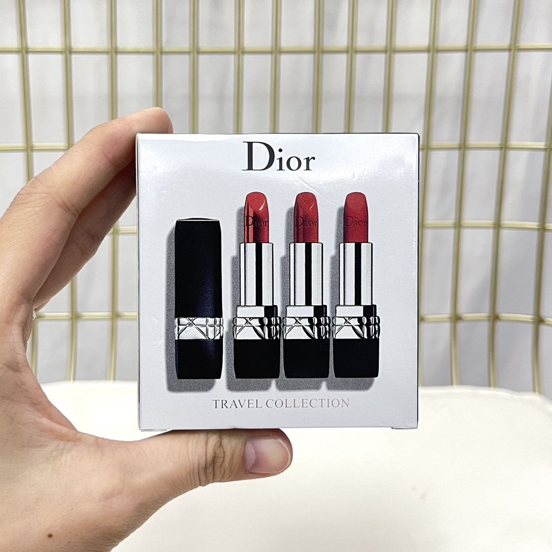 Dior Makeup Brush Set of 4 with Zippered Cosmetic India  Ubuy