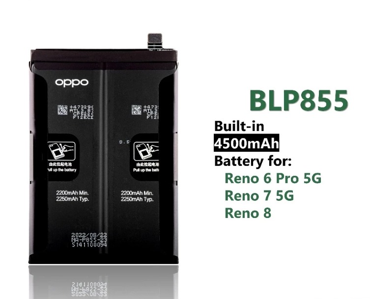 Batterie Pour OPPO Reno 3 - Référence BLP755 - Neuf Sous Blister - Marque Globalstock