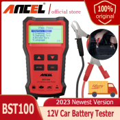 ANCEL BST100 Car Battery Tester Charger Analyzer 12V