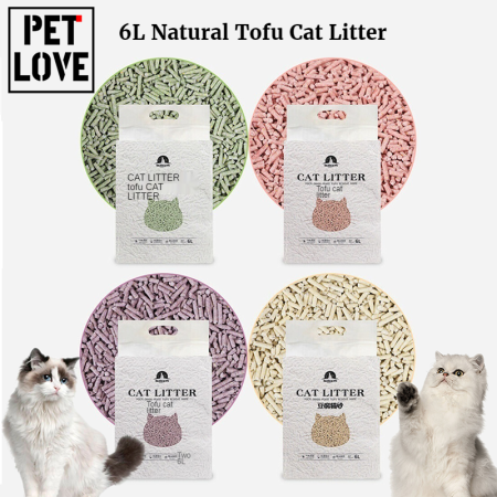 Pure Natural Plant Tofu Cat Litter - 6L