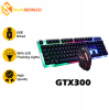 Colorful LED Backlight Gaming Keyboard and Mouse by GTX