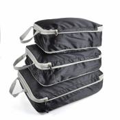 Compression Packing Cubes Set for Travel Organization by BrandXYZ