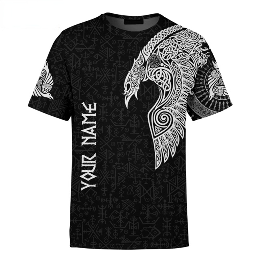 Kosrae Micronesia T-Shirt - Tribal Wave Tattoo White - BN12 - Love The World