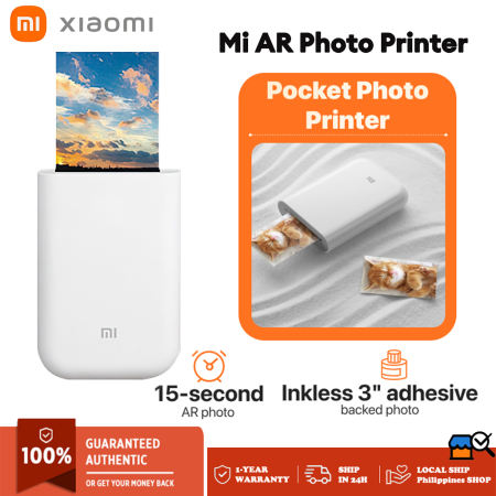 Xiaomi Bluetooth Pocket Photo Printer - Mobile Phone Compatible