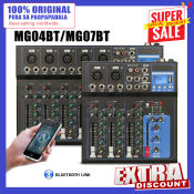 YAMAHA MG04BT/MG07BT Professional Audio Mixer with Built-in Bluetooth