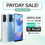OPPO A16 4+64GB | 6.5" HD+ Display |