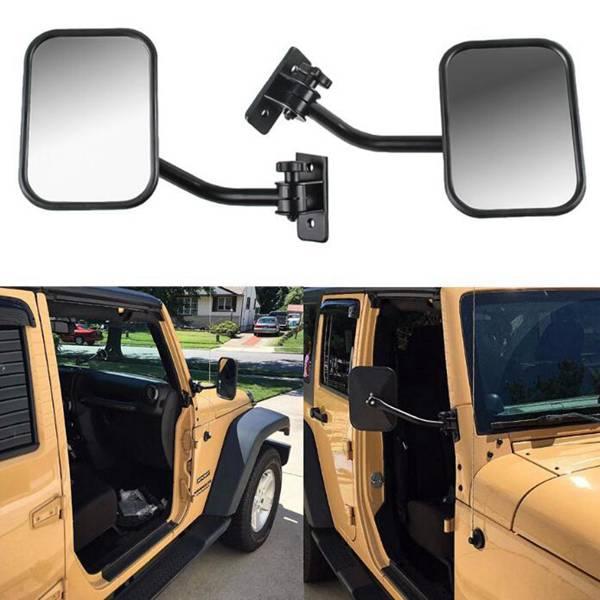 Doors Off Mirrors For Jeep Wrangler Tj Jk Lj Quick Release Side