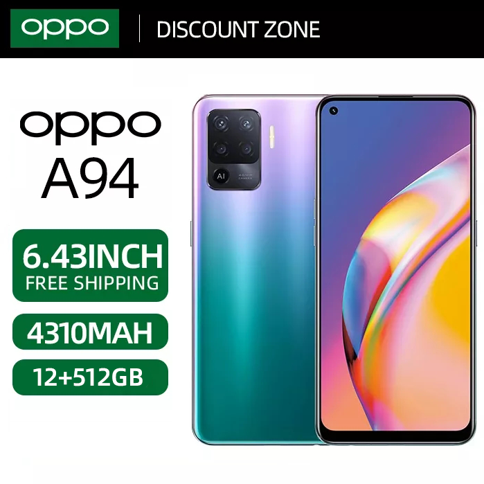 OPPO A94 Cellphone big sale original 2022 Android phone mobile phone ...