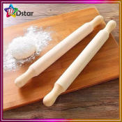 DS* Wood Rolling Pin Baking Cookies Fondant Cake Dough Kitchen Tools Size S M L