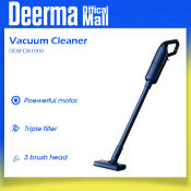 Deerma Handheld Vacuum Cleaner with Multiple Brush Heads