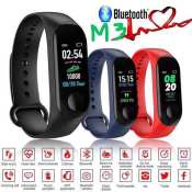 M3 Smart Watch: Waterproof Bluetooth Fitness Tracker & Heart Rate Monitor