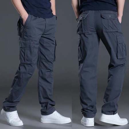 YW# Fashion Men Outdoor 6 pocket cargo pants