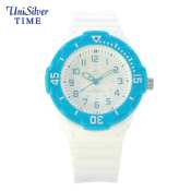 UniSilver TIME Women's Analog White Rubber Watch KW3909-2110