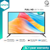 GINZA Flat Screen LED TV, 24-40 inches, HDMI-AV-VGA-USB