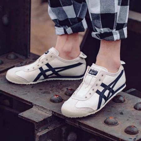 Onitsuka Mexico 66 Slip-On Canvas Sneakers for Women and Men