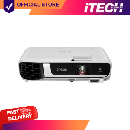 Epson EB-X51 XGA 3LCD PROJECTOR/3800LUMENS/WHITE/1 YEAR