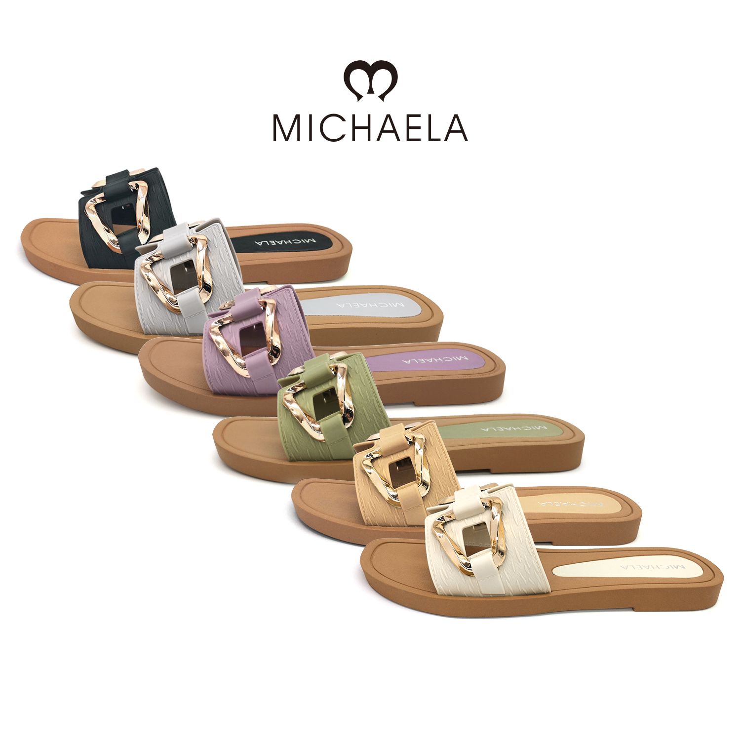 Michaela Flat Sandals | vlr.eng.br