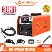 HITBOX Gasless Inverter Welder - Portable 3-in-1 Synergy Machine