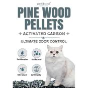 Pet Plus Pine Wood Pellets With Charcoal 5kg
