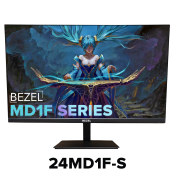 Bezel 24MD1F-S Gaming Monitor - 24" FHD 144Hz Refresh