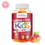 Omilay Brain Boost Gummy Vitamins for Kids