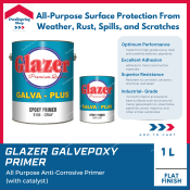 GalzePoxy Anti Rust Epoxy Primer for Metal Protection (1L)