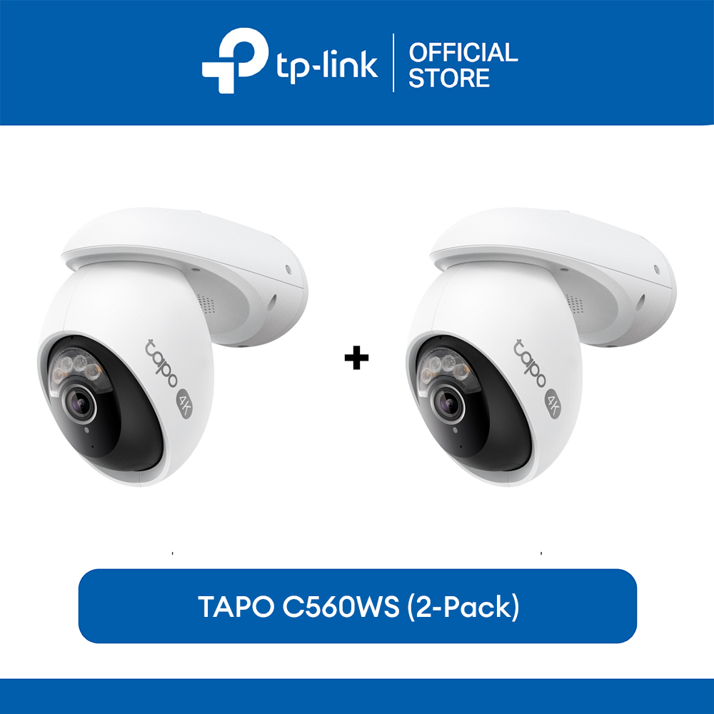 TP-Link Official Store / Tapo C560WS / 4K 8MP Outdoor Pan/Tilt WiFi IP Security Cctv Sale Camera Connect to Cellphone with Mic and Speaker - Image 3
