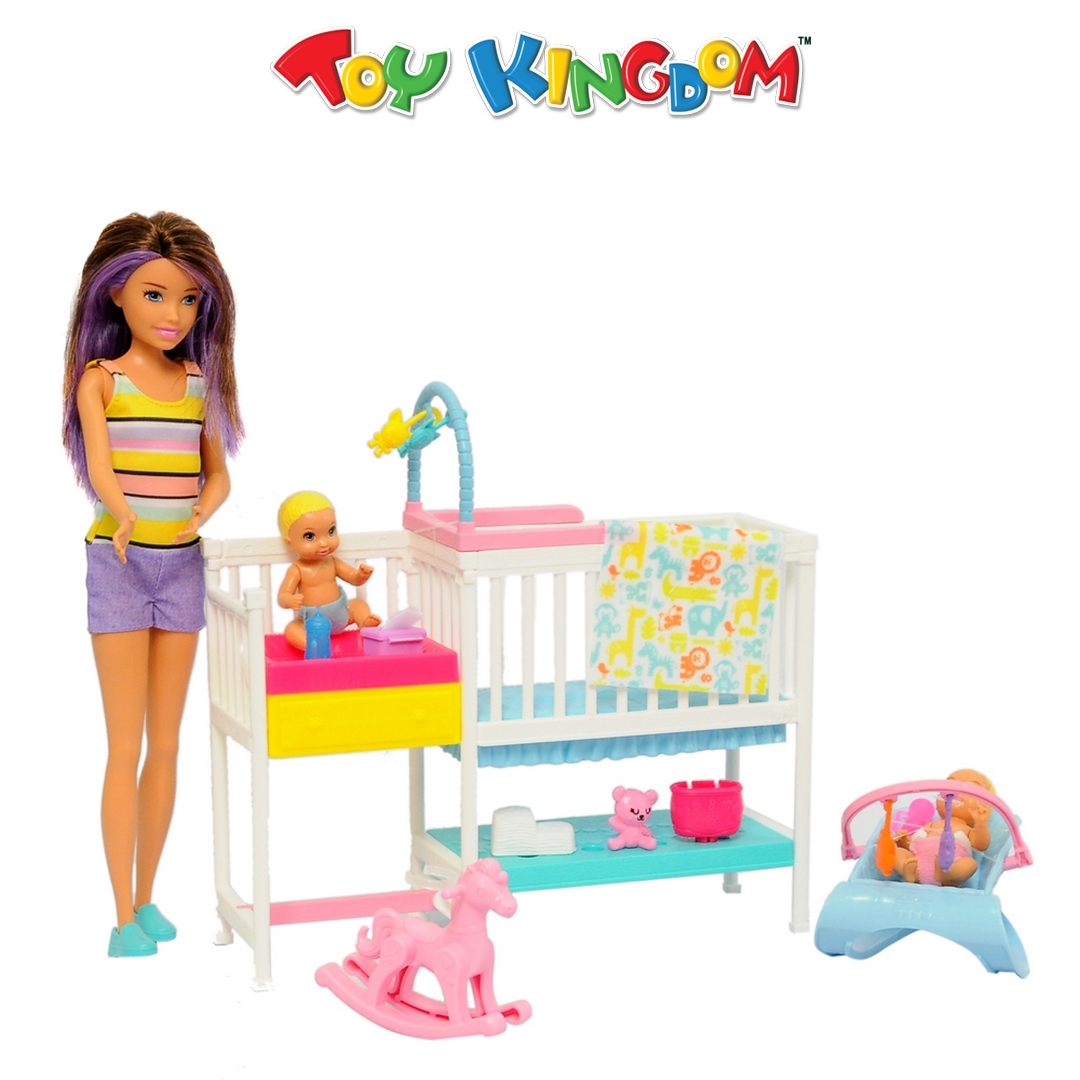 barbie nap and play nursery