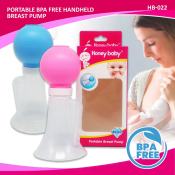 HB-022 Manual Breast Pump for Newborns, Food Grade Silicone