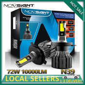 NIGHTEYE Novsight LED Car Headlight Bulb Kit, 10000LM